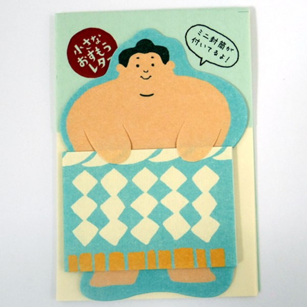 

Furukawashiko Green Sumo Letter Set