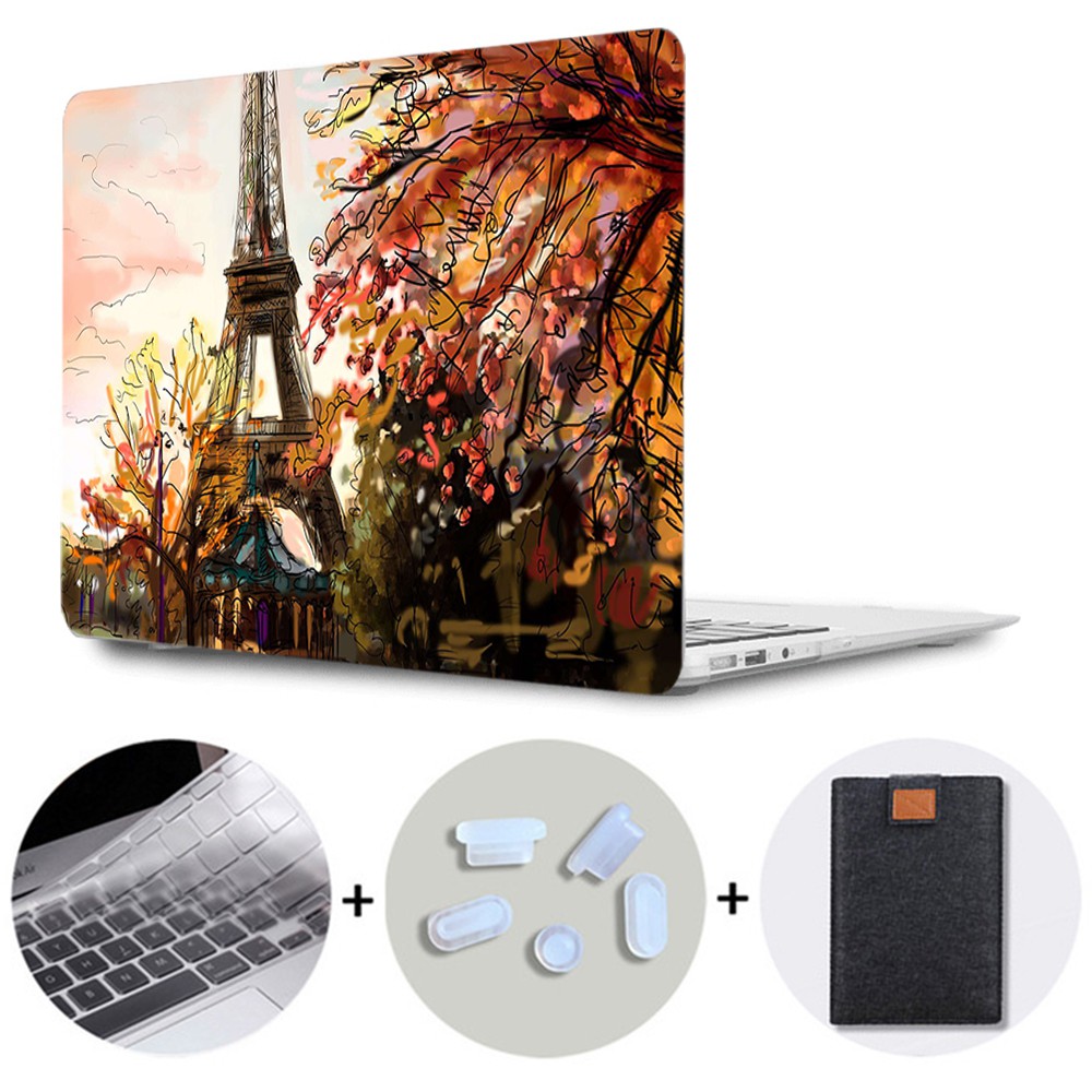 Compatible with MacBook Air 13 inch Hard Plastic Shell Cover Case A1369 & A1466, 2010-2017 Release Tiger Skin Pattern