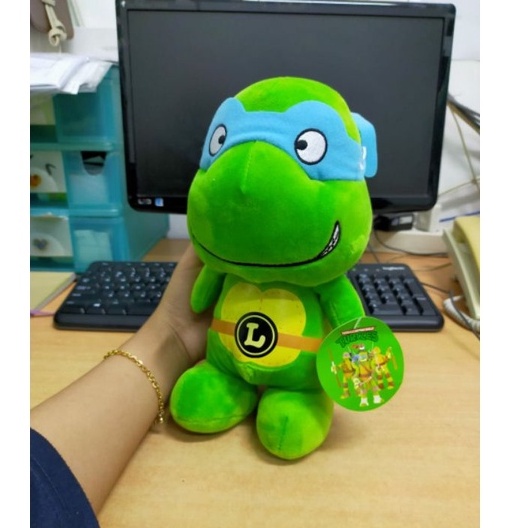 Boneka Kura Kura Ninja Size 8&quot;/25cm/boneka turtle/boneka animal/boneka lucu