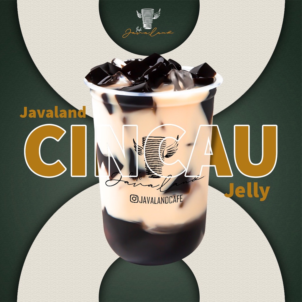 Javaland Topping Cincau Jelly 1Kg | Topping Minuman Kekinian