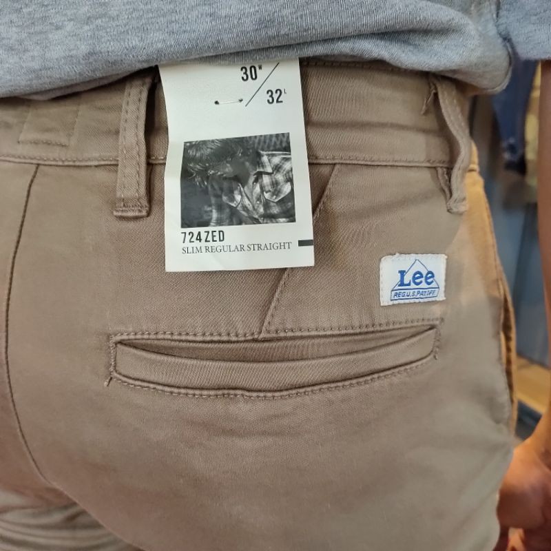 Lee Chino 724 Zed Slim Regular Straightkhaki