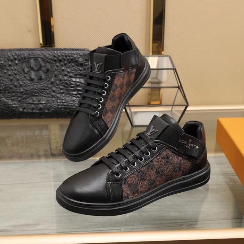 sepatu lv sneaker mirror quality lou is vuitton shoes