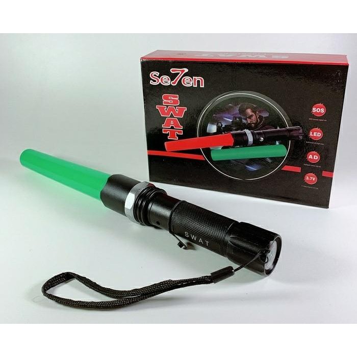 SENTER POLICE SWAT / SENTER POLISI LED SX-8008 MULTI FUNCTION