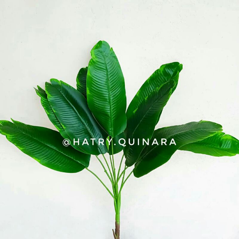 pohon pisang palsu/ Daun pisang  artificial semi latex