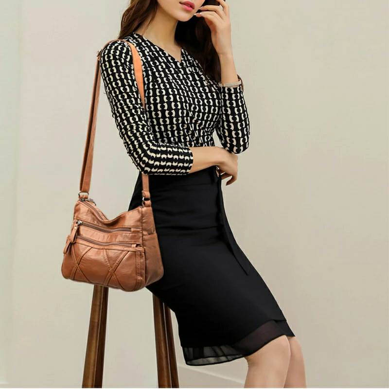 TAS SELEMPANG WANITA L1144 tas doctor /BLACK/COKLAT/MERAH LT1144 1177 EL388 ZC1723 EAP1186 b86935