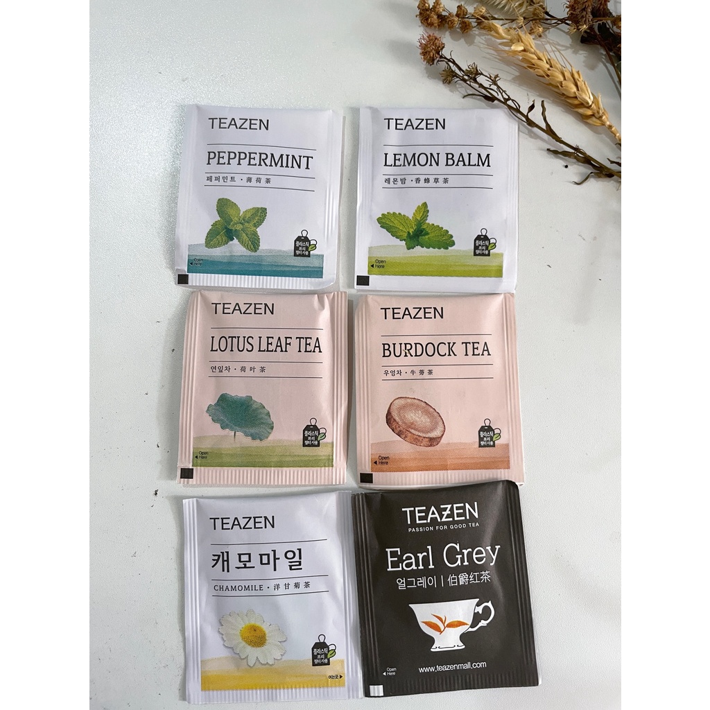 

Ready Ecer Teazen Premium Tea 6 flavour (Teh Diet/Detox Korea)