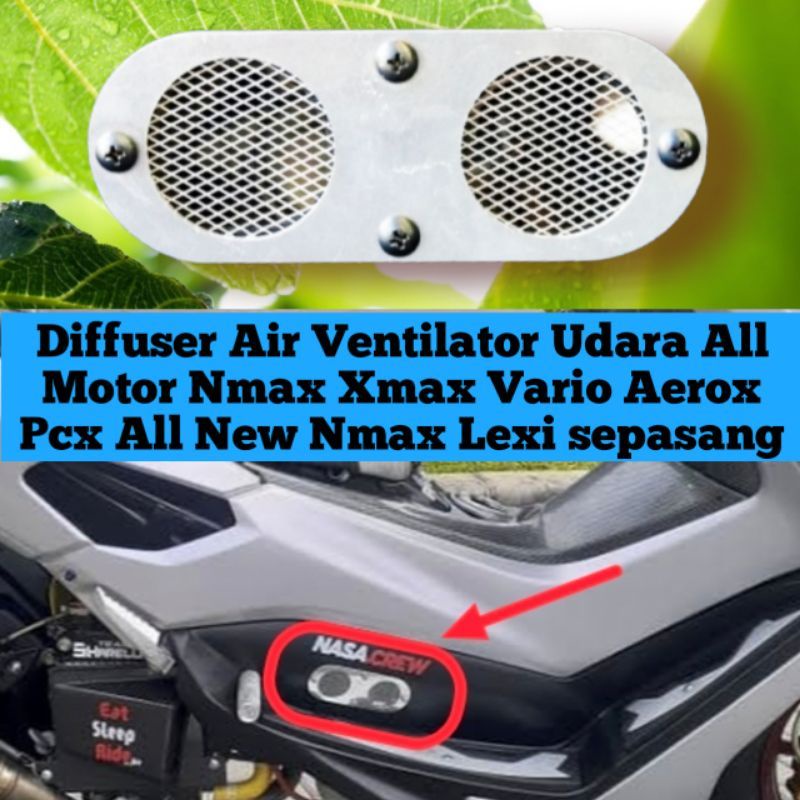 Diffuser Air Ventilator Udara All Motor Nmax Xmax Vario Aerox PCX All New Nmax 2020 Lexi