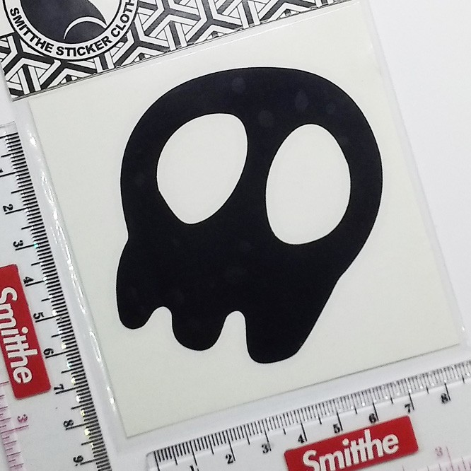 Stiker BabyMetal Skull Logo Cutting Sticker untuk aksesoris Gitar Motor Mobil