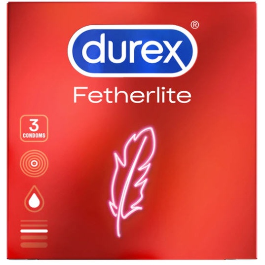 Durex Kondom Fetherlite - 3 Pcs