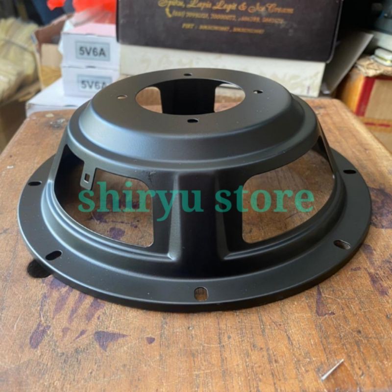 Frame Kerangka Speaker 8 In Inch Inci Rangka Mic Middle Sub Woofer Subwoofer
