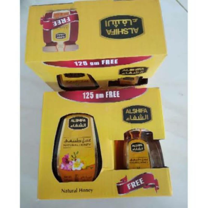 Madu alshifa 500gr+ 125gr free (exp 2025)