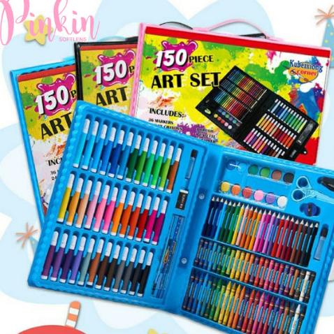 

Crayon 150 PCS Set Alat Gambar Alat Tulis & Lukis Menggambar Melukis