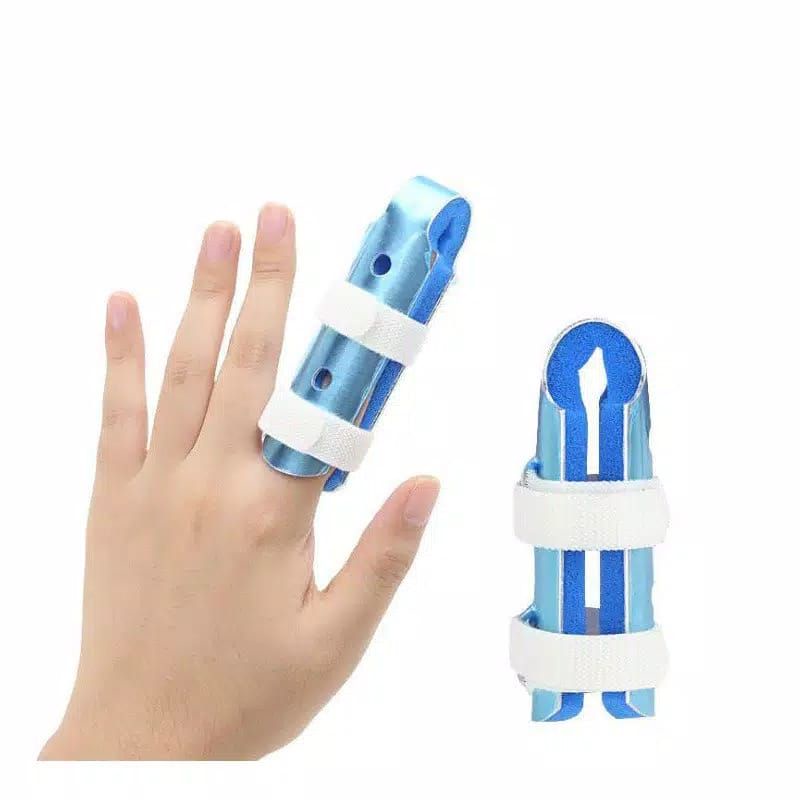 Finger Splint Mallet Finger Pelurus Jari Trigger Finger Cedera Penyangga Fiksasi Korektor Jari Terapi Jari Kaku no