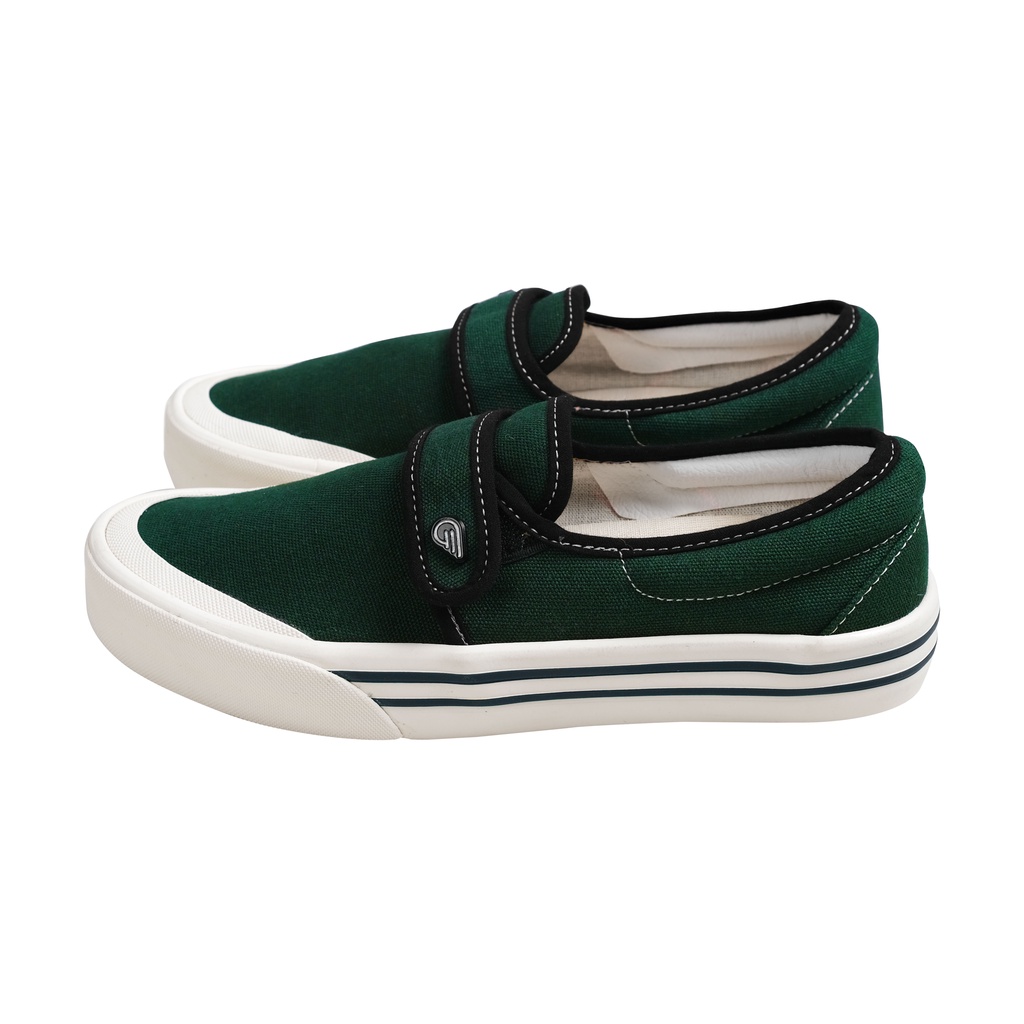 Gozeal | Shoes Slipon Velcro | Nagato Green