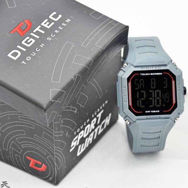 Digitec DG-8085T / 8085 / DG 3085 T Touch Screen Original Jam Tangan Pria Sport Water Resist