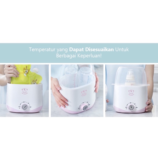 IMUNDEX Bottle Warmer Sterilizer Multifungsi