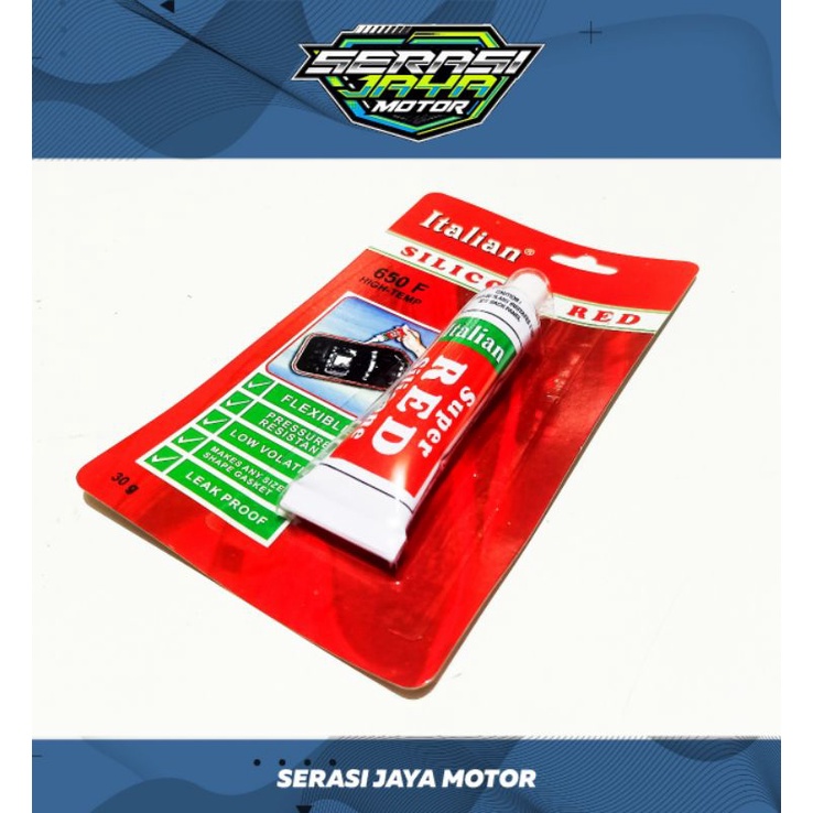 AUTO SEALER RED UNIBOND LEM AUTO SEALER Asli Nett 30gr