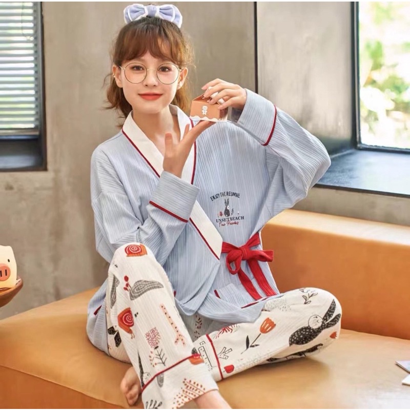 KZ_Set kimono pp premium import / baju tidur kimono pp wanita murah / kimono PP kekinian