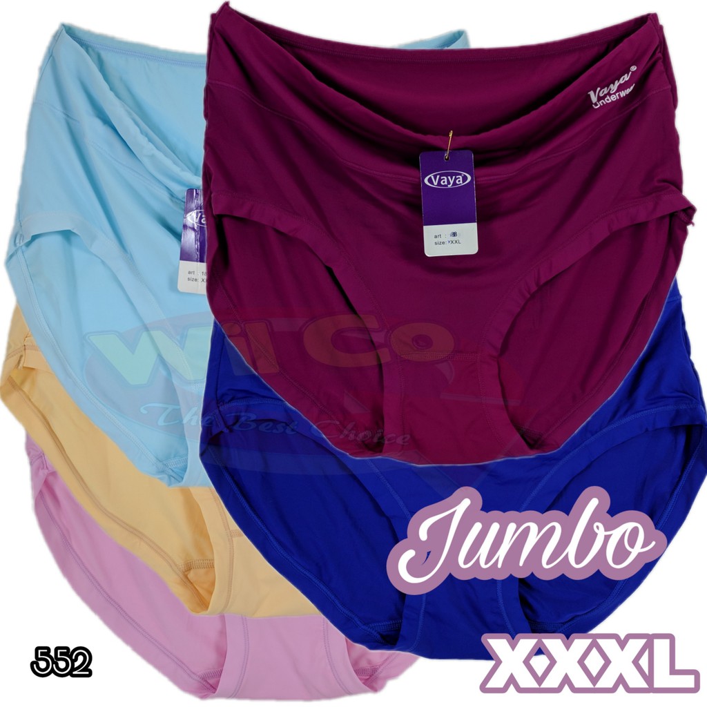 K552 - (Harga Per 1 Pcs) CELANA DALAM WANITA PAKAIAN DALAM PAKAIAN WANITA CD VAYA SIZE L - EQL JUMBO