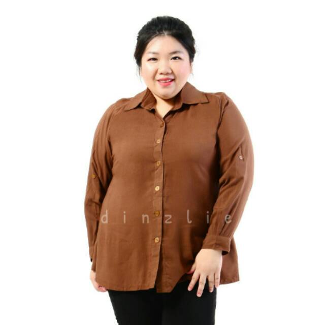 

KEMEJA UKURAN XL WARNA COKLAT SUSU / MILO