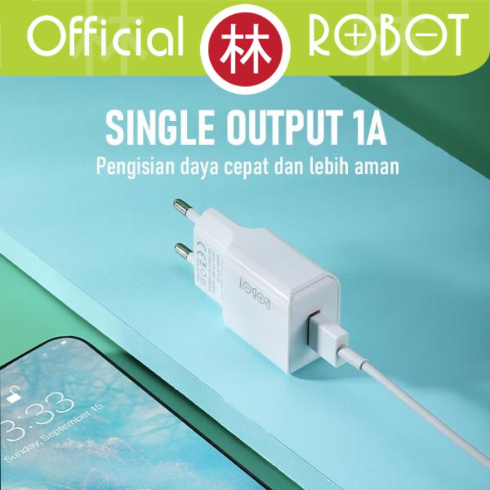 Robot RT-K10 Travel Adaptor Charger Single Output 1A