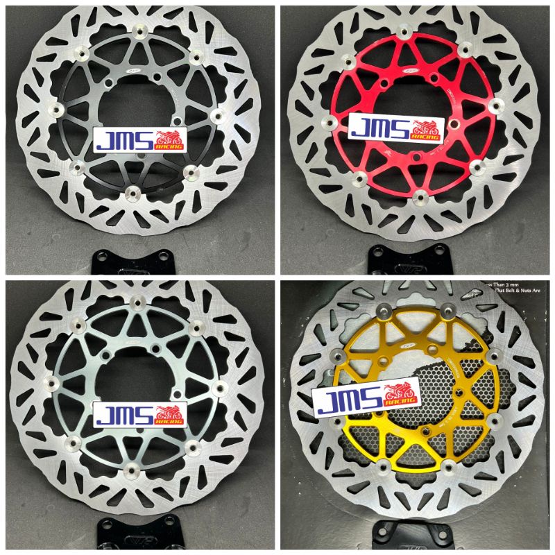 piringan disc cakram depan psm yamaha vixion r15 titanium gold merah grey hitam