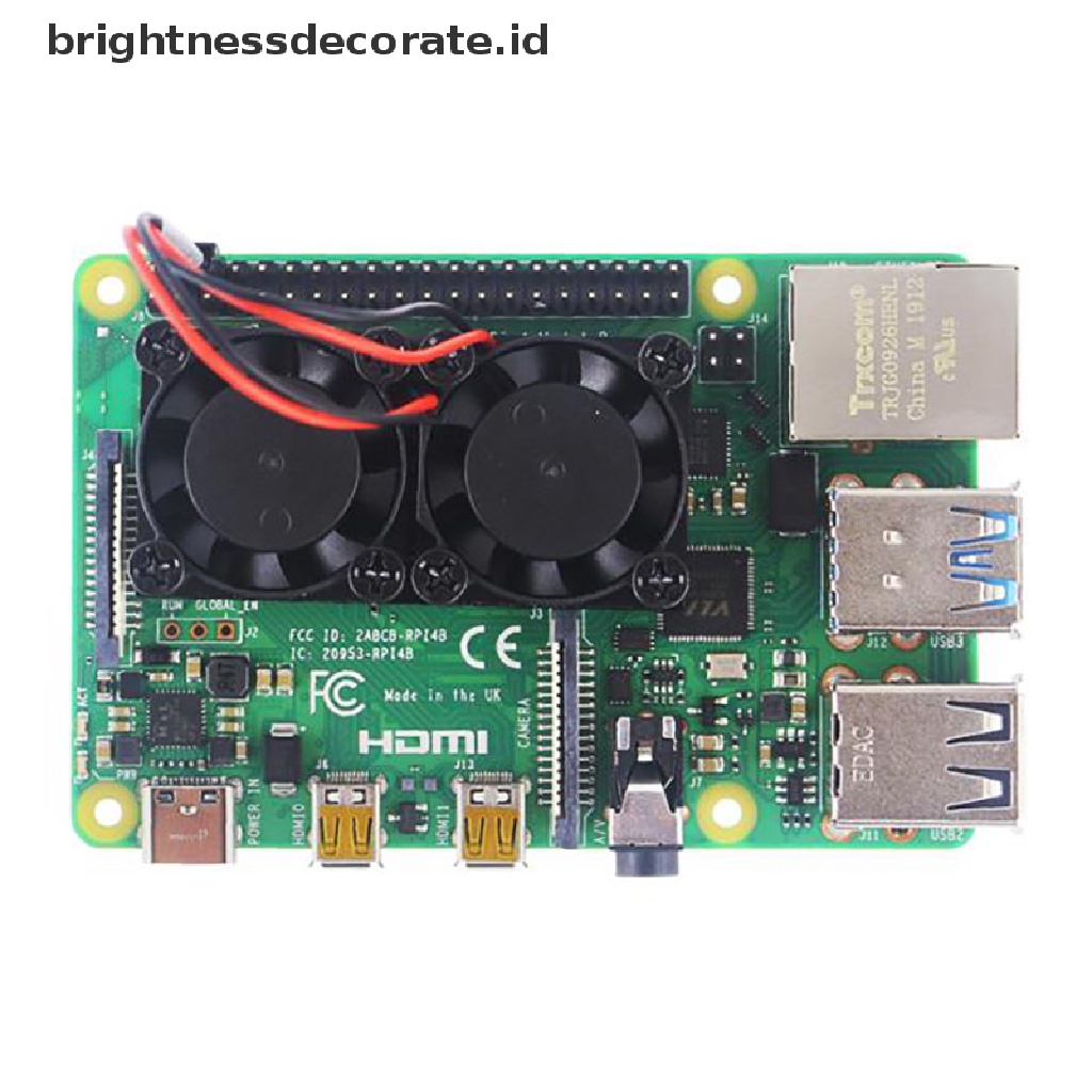 Kipas Pendingin Cpu Untuk Raspberry Pi 4 Pcb