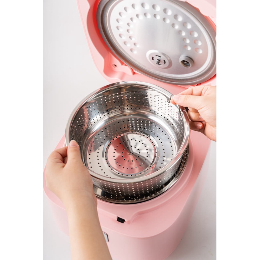 RICE COOKER LOW CARBO HONEYBEE 1,2LT ISABELLE PINK