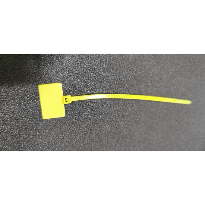 Maker TIE warna KUNING 10cmx3mm Pengikat Kabel label / cable Ties