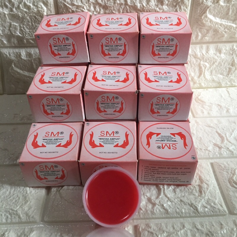 Salep Merah SM Salep Ampuh obat Jamur Scabies Borok Kudis Kutu Air utk kucing/Anjing dan Manusia