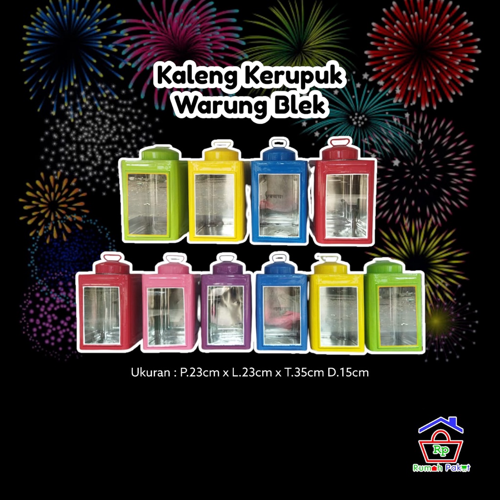 Kaleng Kerupuk Warung Blek
