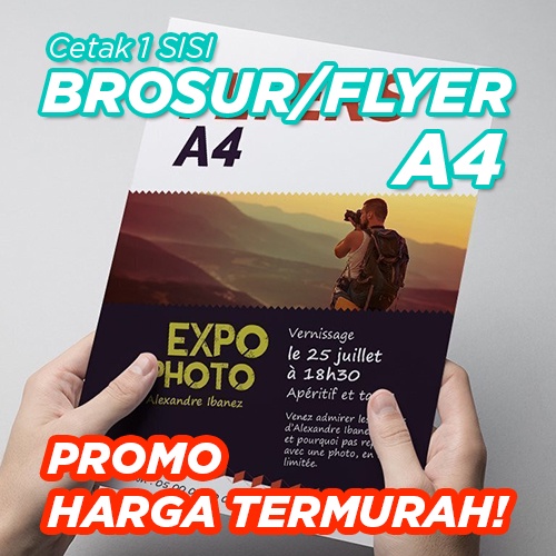 

BROSUR FLYER UMKM A4 CETAK 1 SISI