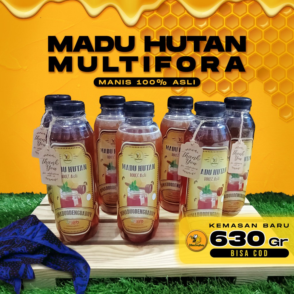 

Madu asli madu murni nektar multiflora 500ML 100% Asli dan Murni