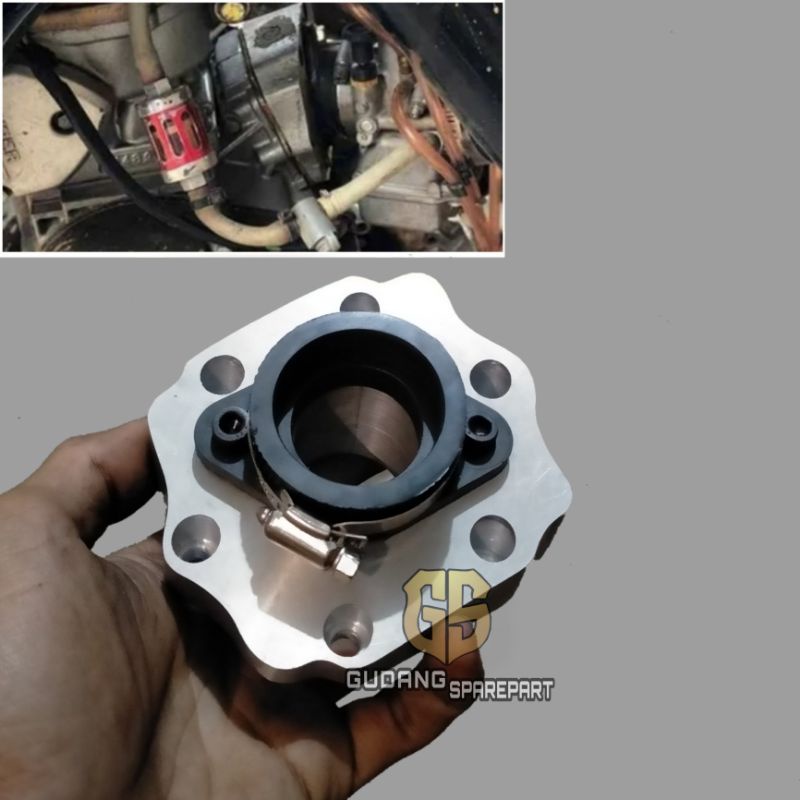 MANIFUL INTAKE GTX NINJA R RR MANIFOLD SERONG KIRI KOMPLIT