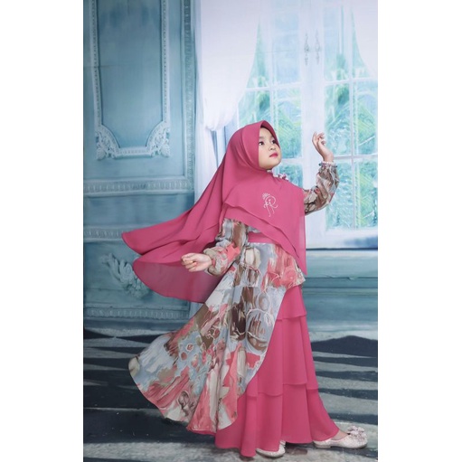 PASTELE SYARI BY IRNA EMERALD, SYARI MOM AND KIDS. SYARI ANAK (BISA SATUAN)