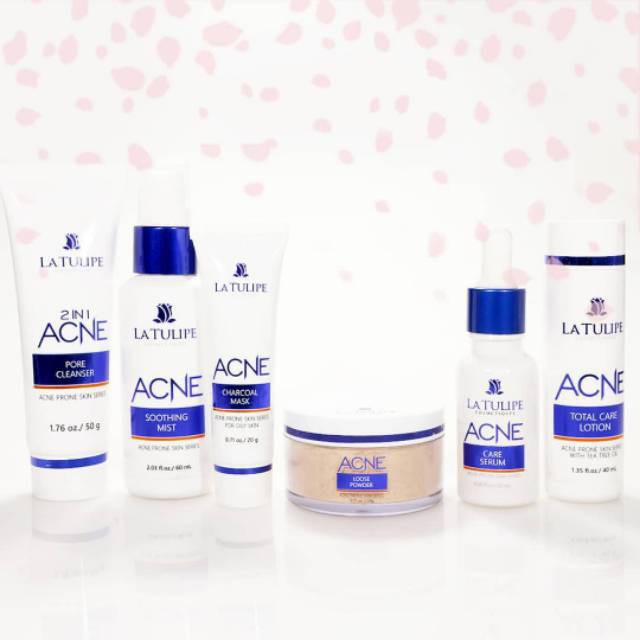 ❤ BEAUTY ❤ La Tulipe Paket Acne Series / la tulipe acne / perawatan jerawat / skincare jerawat