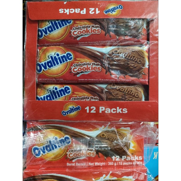 

ovaltine chocolate malt cookies 12 packs