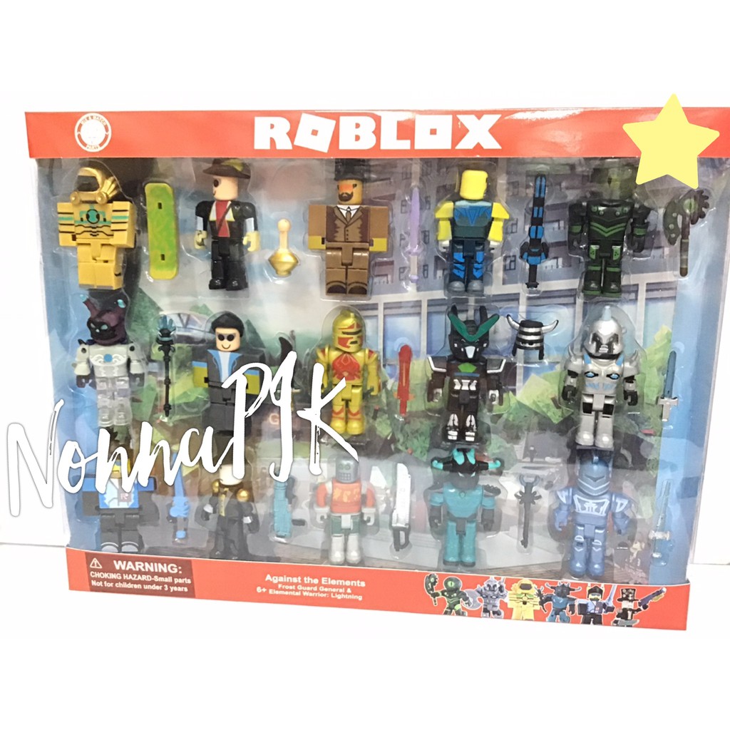 Mainan Anak Roblox Game Action Figure Against The Elements - legends of roblox mini toys figures playset 7cm 2 8 pvc game kid