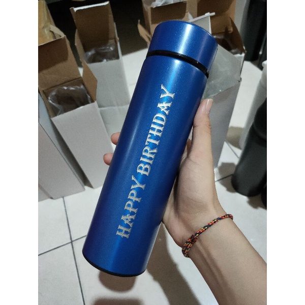 TUMBLER LED TEMPERATUR | TUMBLER STAINLESS | TUMBLER CUSTOM NAMA
