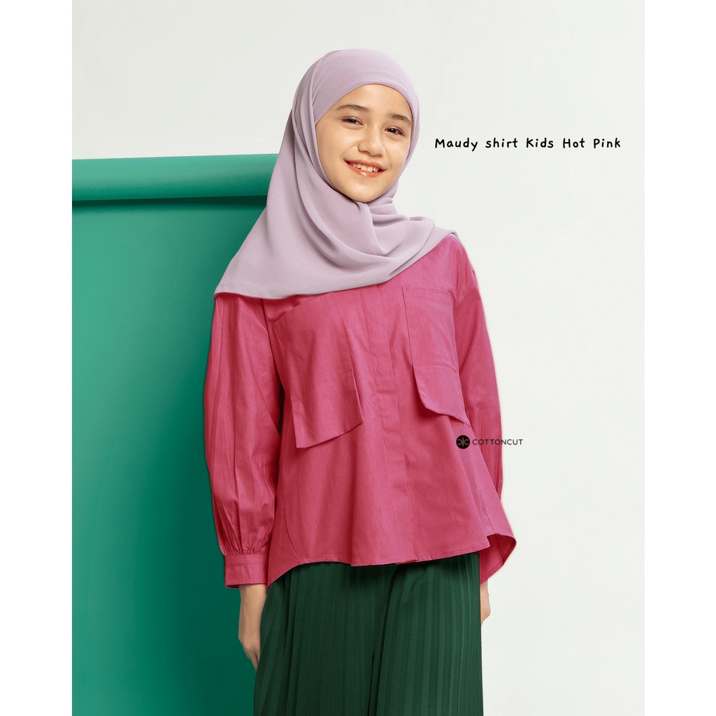 Cottoncut Maudy Shirt Kids Atasan Anak Perempuan