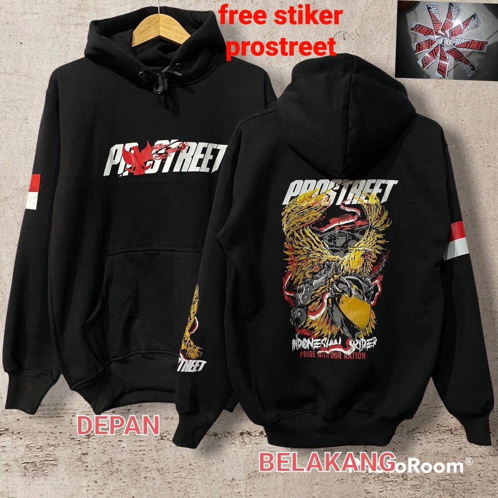 Jaket Prostreet Garuda Indonesia/Sweater Sunmori Prostreet Garuda/Hoodie Prostreet Anak Dan Dewasa