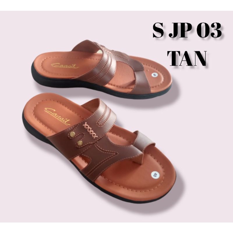 sandal kulit pria CRVL/sandal pria terbaru/sandal casual pria