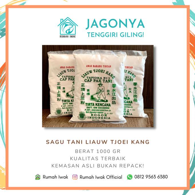 

SAGU TANI LIAUW TJOEI KANG TAPIOKA CAP PAK TANI 1 KG