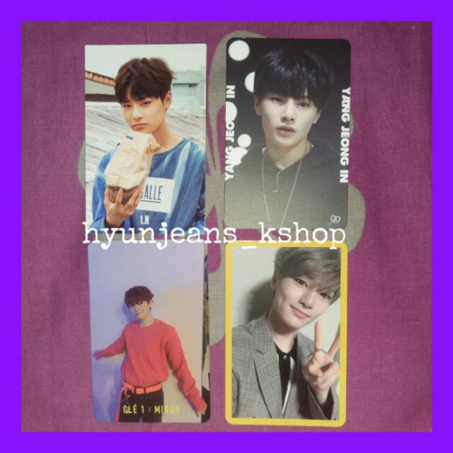 I.N. - Official Photocard Yang Jeongin / Ayen 'STRAY KIDS'