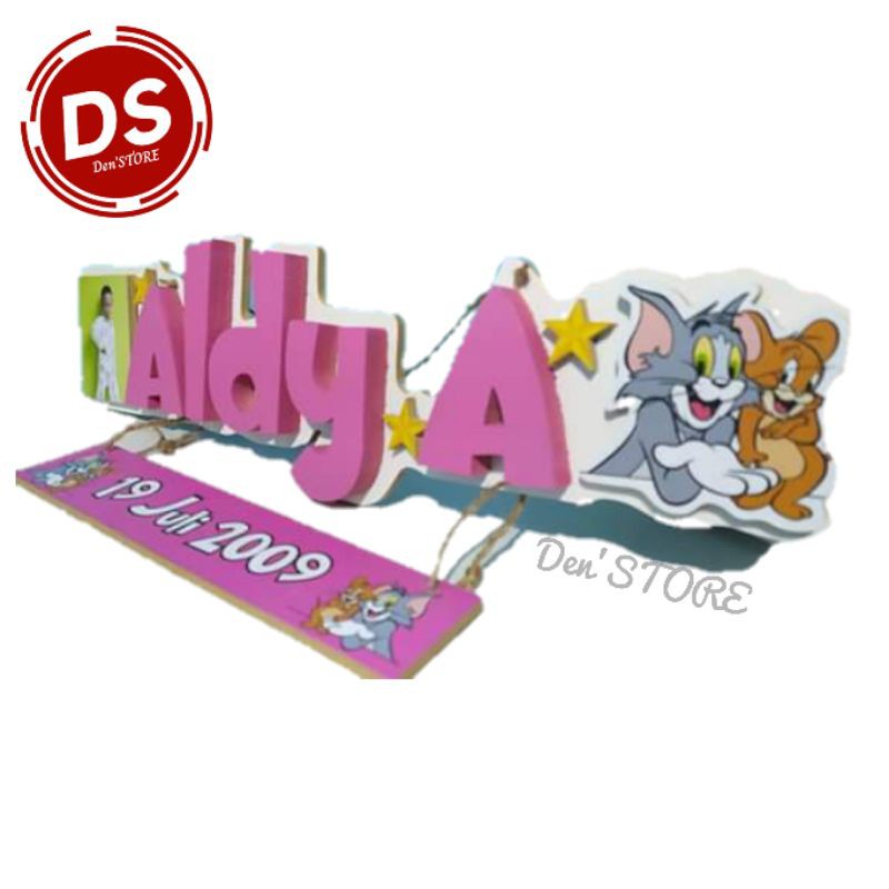 

Papan Nama Karakter Lucu Cocok untuk Kado Ulang Tahun Anak