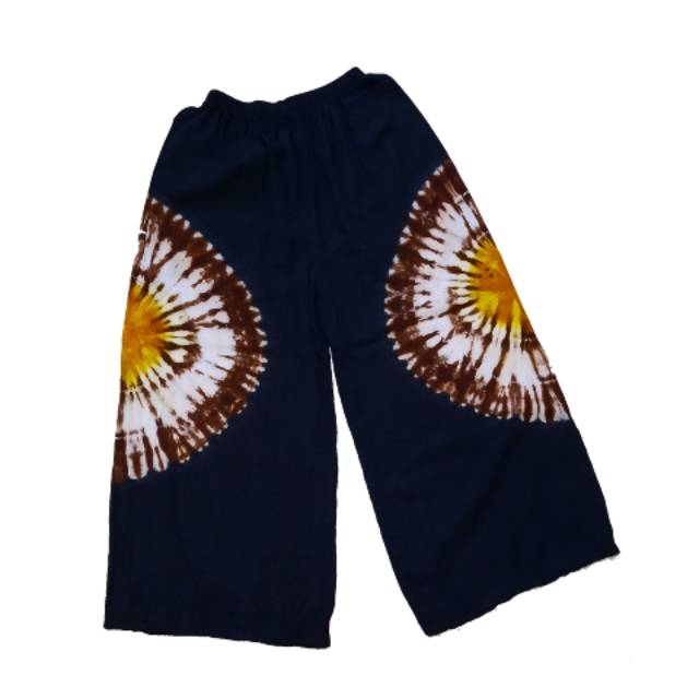Celana tie dye/kulot jumputan