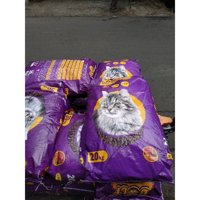 Makanan Kucing Murah Bolt 20 Kg Tuna Shopee Indonesia