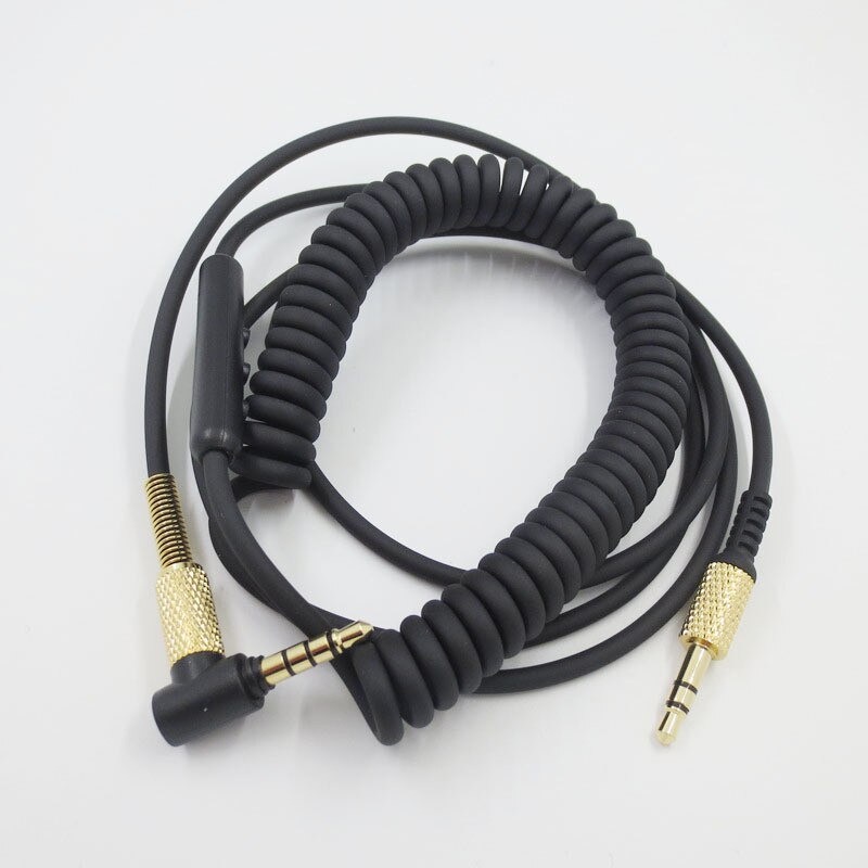 Kabel Audio AUX 3.5mm Male to Male 1 Meter with Mic - CAM32 - Black