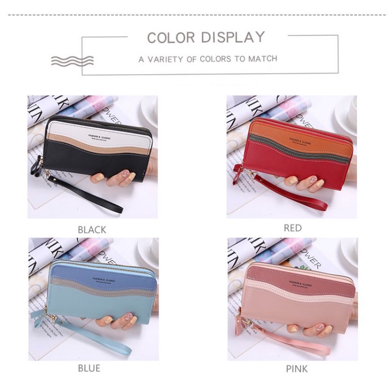 EV Y 7017 Dompet Panjang Wanita 2 Relesting Fashion &amp; Classic