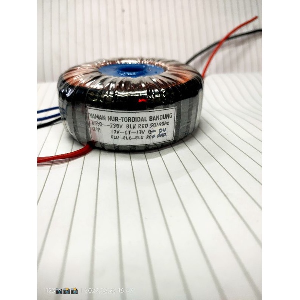 TRAFO MIXER 17V CT 17V 0 9V